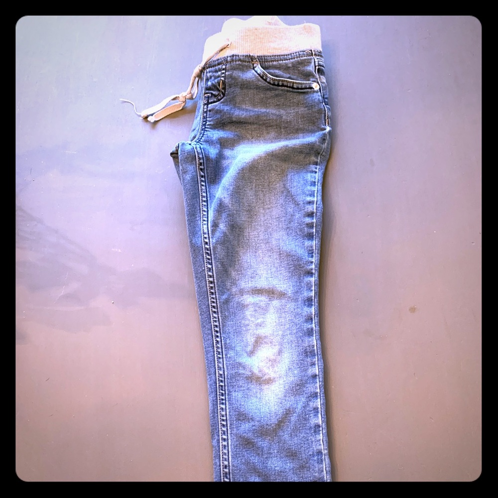 Justice girls super skinny jeans 8
